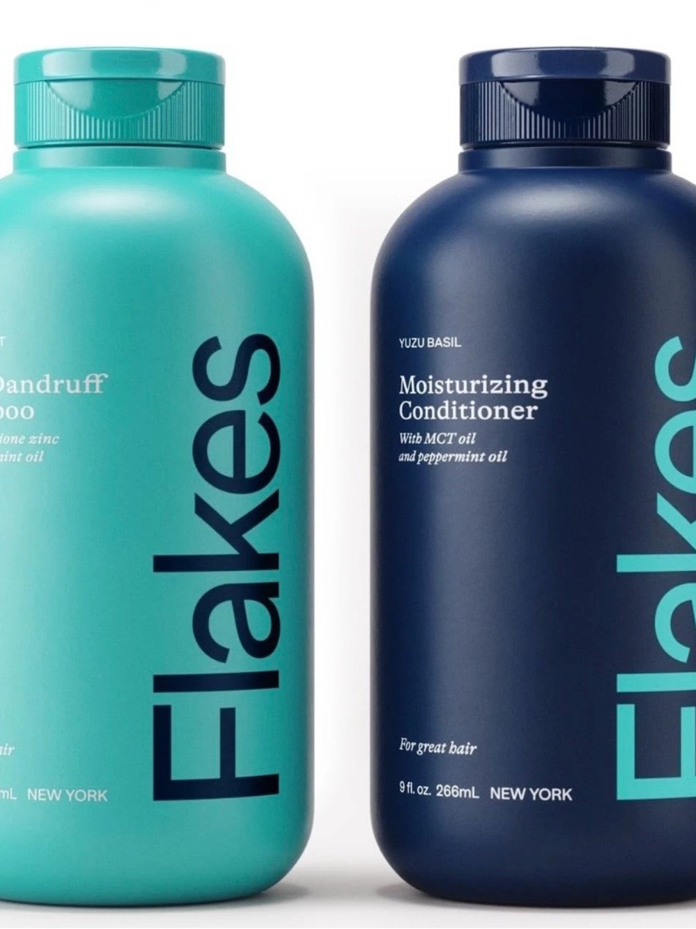 Kids Moisturizing Conditioner & Dandruff Shampoo Set - Teal and Navy by